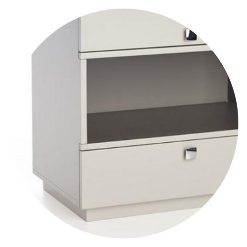 12 mesa de cabeceira ana 55cm x 60cm 1 gaveta 1 nicho