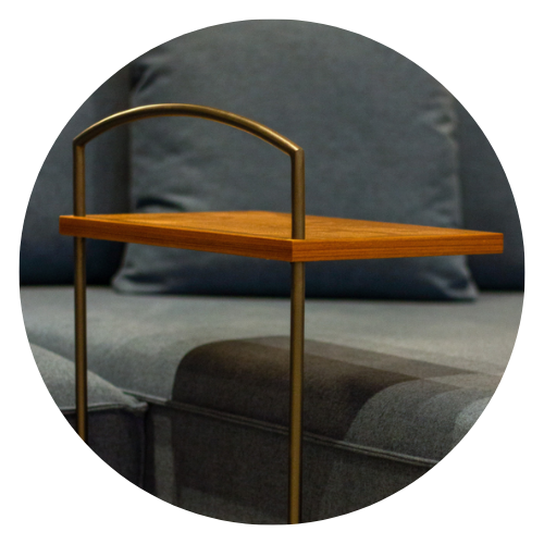 10 mesa de cabeceira julia 55cm x 55cm 1 gaveta 1 nicho