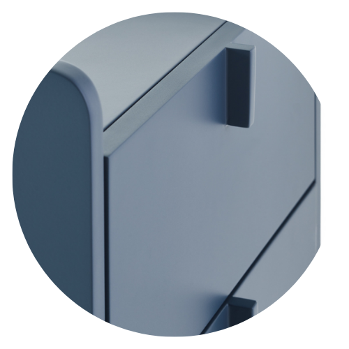 30 mesa de cabeceira ana 55cm x 60cm 1 gaveta 1 nicho